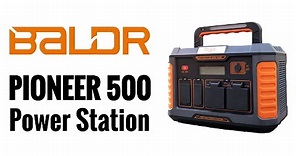 Baldr Pioneer 500 Portable Power Station - Better Than Jackery 500?