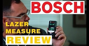 Lazer Measure BOSCH PLR 50c - Review
