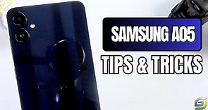 Top 10 Tips and Tricks Samsung Galaxy A05 you need know