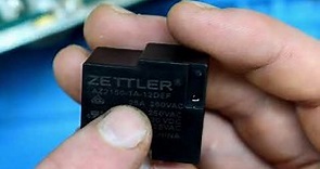 Power Relay troubleshooting and repair (AZ2150 ZETTLER)