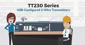 Loop Power, 4-20mA Output, Two-Wire Transmitters | Acromag TT230 Series