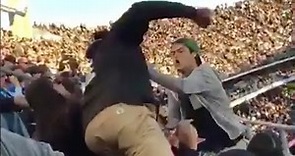 Oakland Raiders Fan B*tch Slaps Chargers Fan During Game