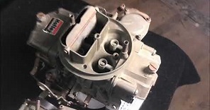 HOLLEY carburetor part 3 what a real 3310 looks like disassembly and INFO