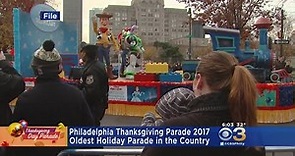 Philadelphia Thanksgiving Day Parade Kicks Off