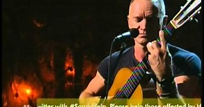 Sting: Message in a Bottle (Superstorm: Hurricane Sandy Benefit Concert)