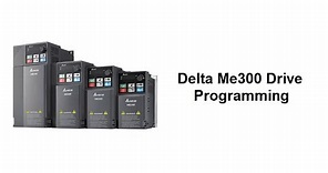 Delta ME300 Drive Programming