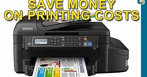 Epson EcoTank ET-4550 Printer Review • Save BIG on Printing Costs