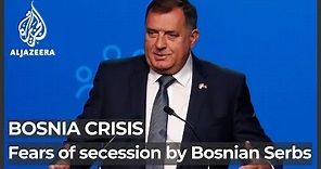 Bosnia crisis: Dodik’s separatism threatens peace in the Balkans