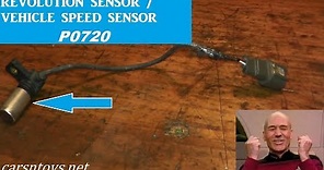 Revolution Sensor P0720 Testing and Replacement