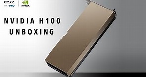 NVIDIA H100 Tensor Core GPU | Unboxing