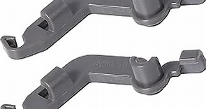 Ultra Durable W10082853 Dishwasher Tine Pivot Clip Replacement Part by BlueStars- Exact Fit for Whirlpool Kenmore Kitchenaid Dishwashers - Replaces WPW10082853 PS11748190 PS1734891 1446946 - PACK OF 2