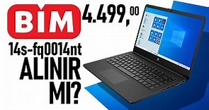 BİM | HP Laptop 14s fq0014nt - Alınır mı? 13 Aralık 2020