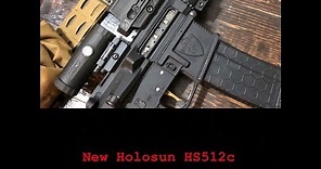 New Holosun 512c and 3x magnifier (combo cost $550)