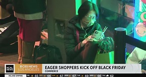 Eager shoppers kick off Black Friday
