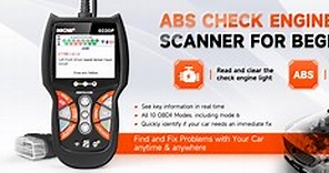 INNOVA 6030P OBD2 Scanner Diagnostic Tool -Read/Erase ABS Codes-Check Engine Light-Car Scanner Live Data with Battery & Alternator Test-Code Severity Levels-Full OBDII Modes