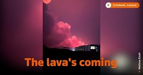Iceland volcano erupts again, spewing fountains of lava