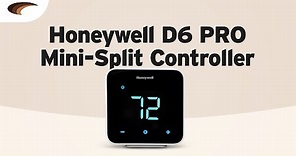 Honeywell D6 Pro Wi-Fi Ductless Mini-Split Controller