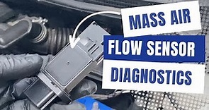 How to Test & Fix Mass Air Flow Sensor Fault Codes P0101, P0102, P0103 | Fix MAF Sensor Fault Codes
