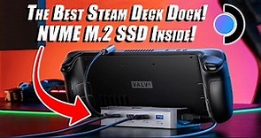 The BEST Steam Deck Dock! It Has An M.2 SSD! HB0604 Hands-On Review
