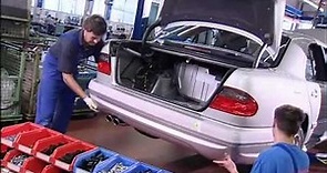 Mercedes W210 AMG - hand assembly and production