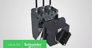 EasyPact MCCB CVS 100-250A Direct Rotary Handle Installation | Schneider Electric Support