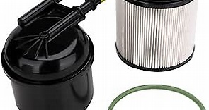 FD-4615 6.7 Powerstroke Fuel Filter for 2011-2016 Ford F250 F350 F450 F550 Super Duty Truck 5 Micron Diesel Fuel Filter Water Separator Kit Replace Motorcraft FD4615 BC3Z-9N184-B 6.7L V8 Fuel Filters