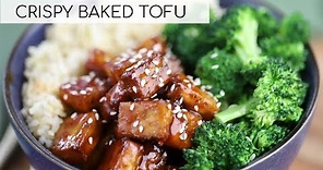 HOW TO COOK TOFU | crispy baked tofu recipe