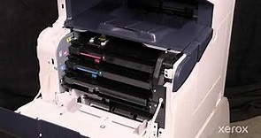 Xerox® WorkCentre® 6605 Printer Replacing the Toner Cartridges