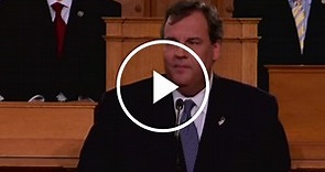 Christie’s State Address Opening Remarks