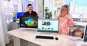 HP 24 Touch All-in-One Computer Intel 8GB 256GB SSD & Office Option on QVC
