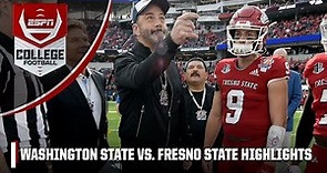 Jimmy Kimmel Bowl: Washington State Cougars vs. Fresno State Bulldogs | Full Game Highlights