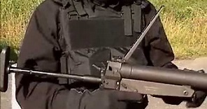 Heckler & Koch HK69A1 40mm Grenade Launcher Demonstration