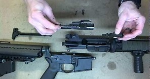 How to Assemble a Field Stripped AR-15 in HD