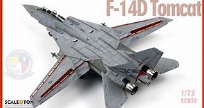 F-14D Tomcat 1/72 GWH Scale Model Aircraft