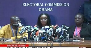 EC declares Nana Akufo Addo as the winner of 2016 Presidential election