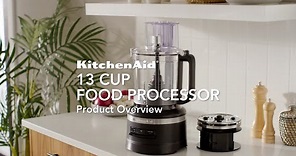 KitchenAid® 13-Cup Food Processor with Dicing Kit: Overview
