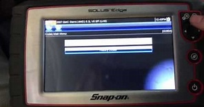 B1001 configuration error GM 06 up reset how to