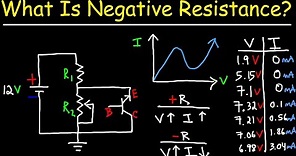 Negative Resistance In NPN 2N2222A Transistor