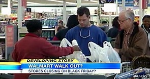 Walmart Black-Friday Walkout: Workers Protest Labor Practices Threaten Big Shopping Day