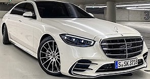 NEW 2021 Mercedes Benz S-Class Walkaround! My Next Car? 2021 S500 Review Interior Ambiente Exterior