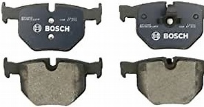 BOSCH BP1042 QuietCast Premium Semi-Metallic Disc Brake Pad Set - Compatible With Select BMW 525i, 528i, 528i xDrive, 528xi, 530i, 530xi, 535i xDrive, 535xi, X5, X6; REAR