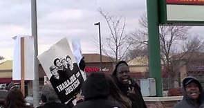 WalMart Black Friday Protest in Joliet