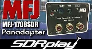 Using the MFJ-1708SDR To Have A Wide Band Pan-adapter