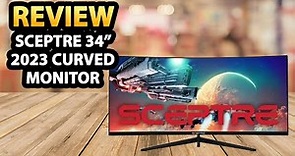 Sceptre C345B-QUT168 34 Curved Ultrawide Monitor ✅ Review (2023 Model)