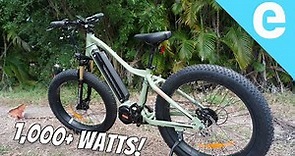 Review: 1,000+ watts CSC FT1000MD electric bike (34 MPH!)