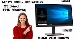 Lenovo ThinkVision S24e-20
