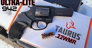 Taurus 942 Ultra Lite .22WMR Review & Shoot 8-Shot 22 Magnum
