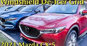 2021 Mazda CX-5 Windshield De-Icer Grid with the GT Premium Package opt