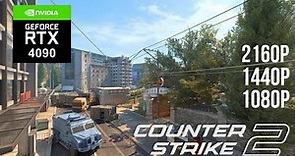 Counter-Strike 2: RTX 4090 + 5800X3D [ 4K - 1440P - 1080P - Max Settings ] | Benchmark FPS Test