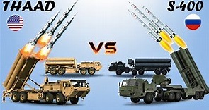THAAD (USA) vs S-400 (Russia) | Comparison between two Air Defense System